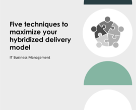 Photo of Five techniques to maximize your hybridized delivery model